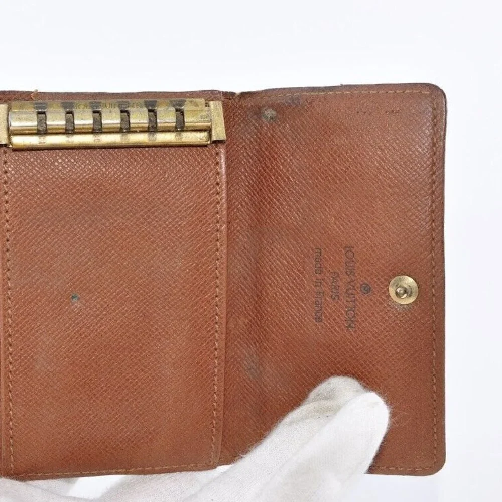 Louis Vuitton Monogram Key Holder/Wallet #1622***